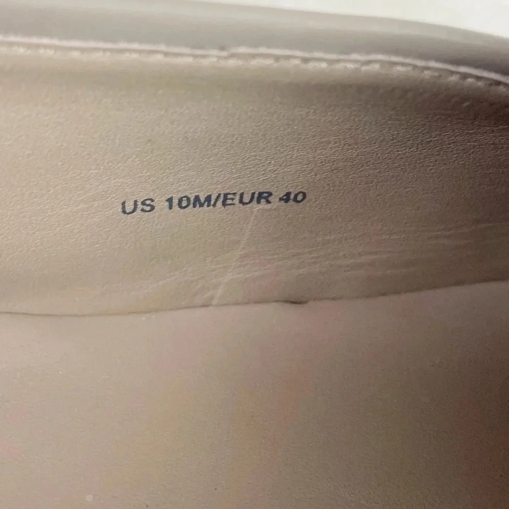 VINCE Blair Slip-On Sneakers Perforated Calf Skin Leather 10 Casual Loafers - Picture 10 of 11